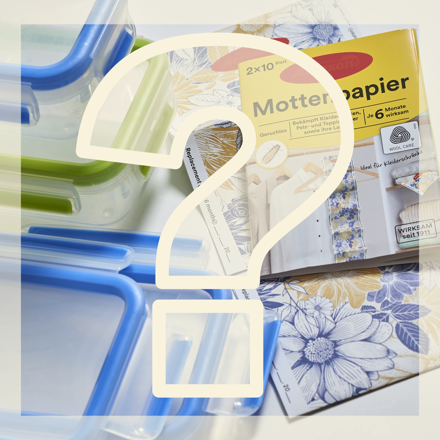 Motten – wird man nie wieder los, oder? Falsch.